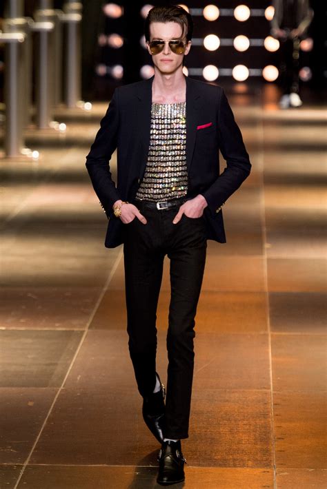 yves saint laurent men's spring collection|saint laurent clothing.